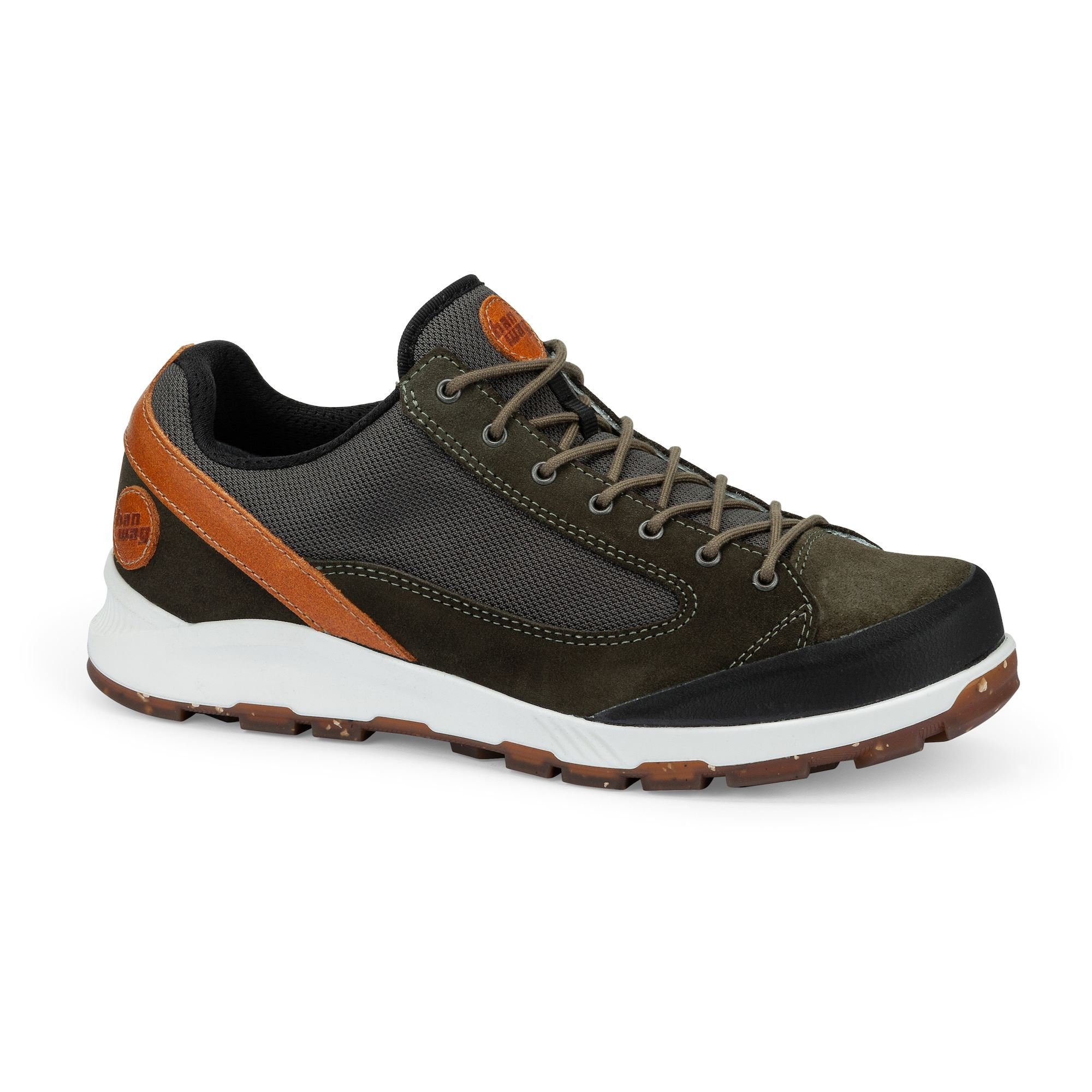 Hanwag Men's Vason Trail Shoes Coffee/Yellow SJRFQ3796